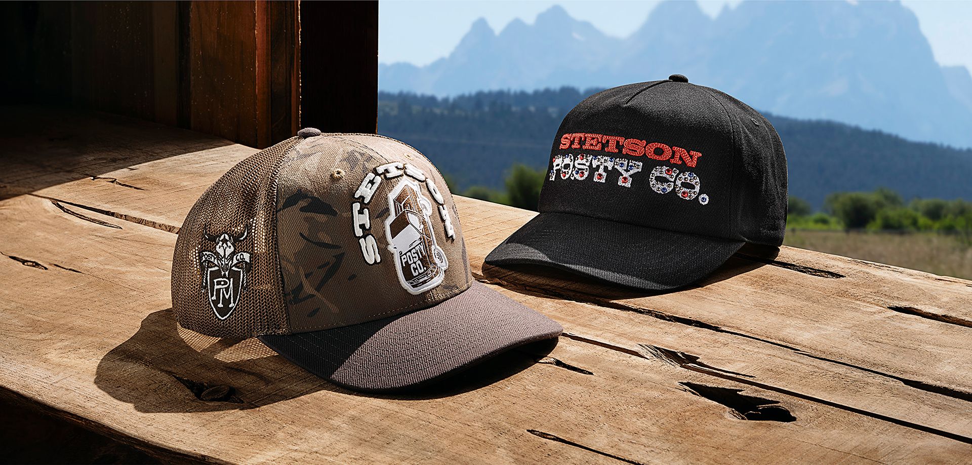 NWT Stetson x Post Malone Hat Black Studded Rhinestone Posty OS Festival THE COLLECTION HAS SOLD OUT. Get notified about future  main image 2